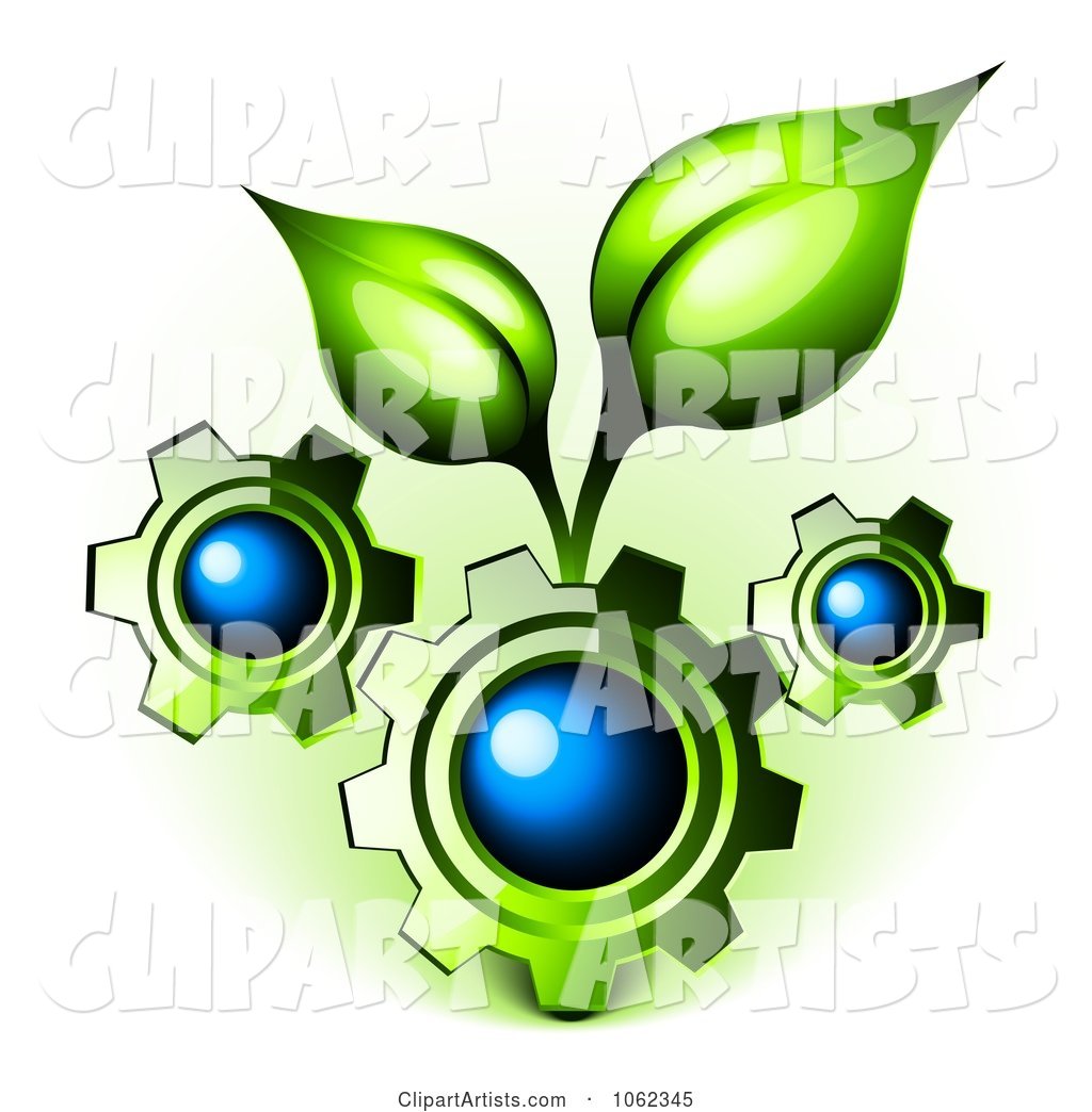 Gears with Organic Leaves