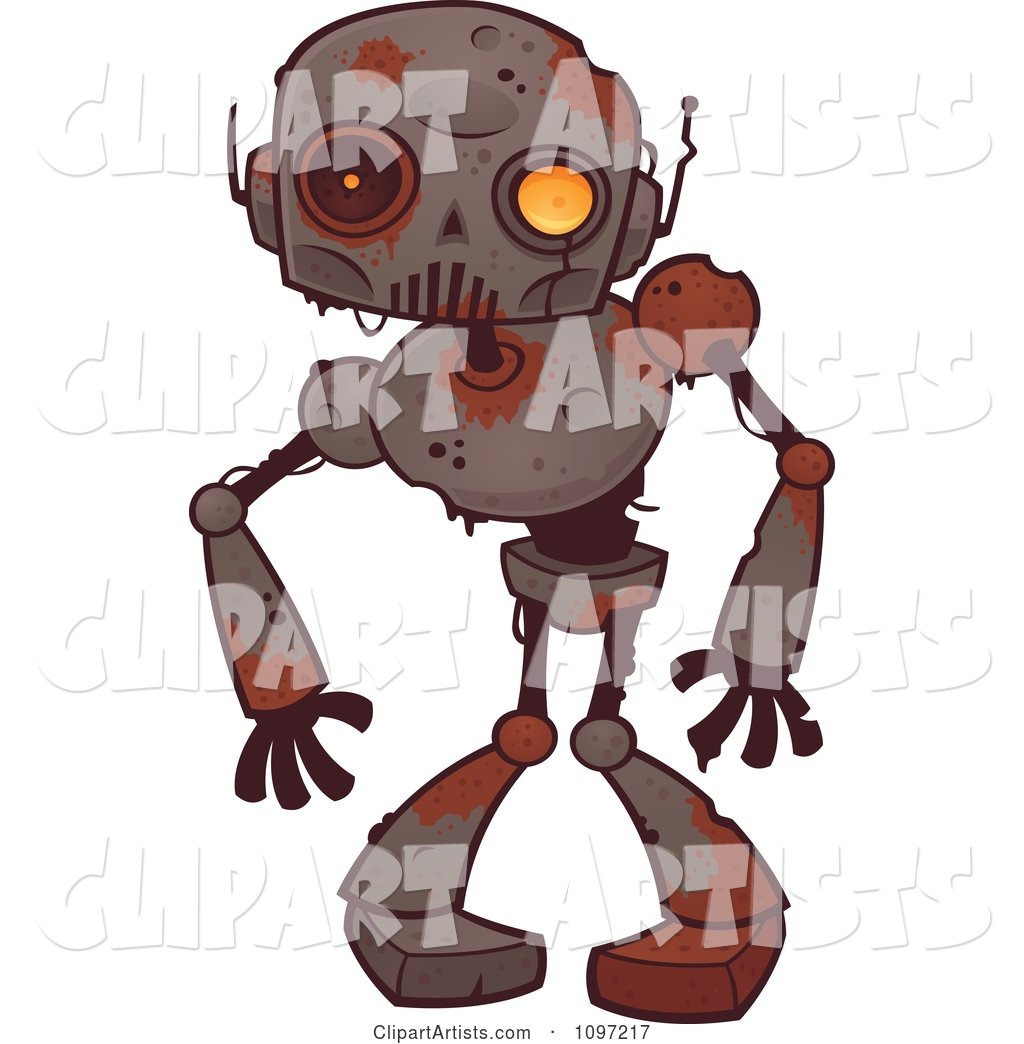 Creepy Zombie Robot