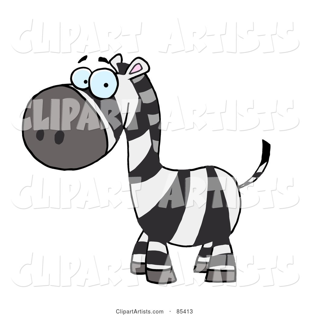 Cute Zebra Cartoon