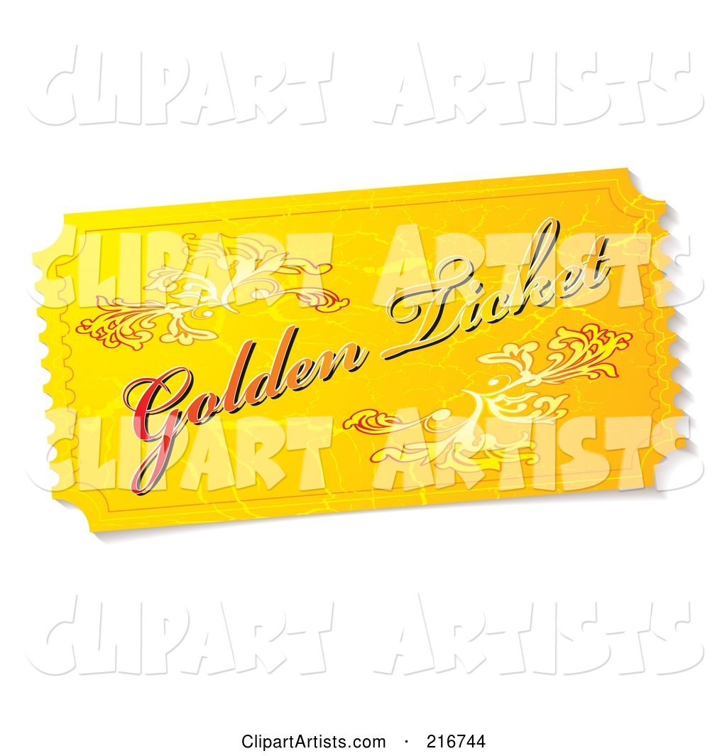 Golden Ticket Stub