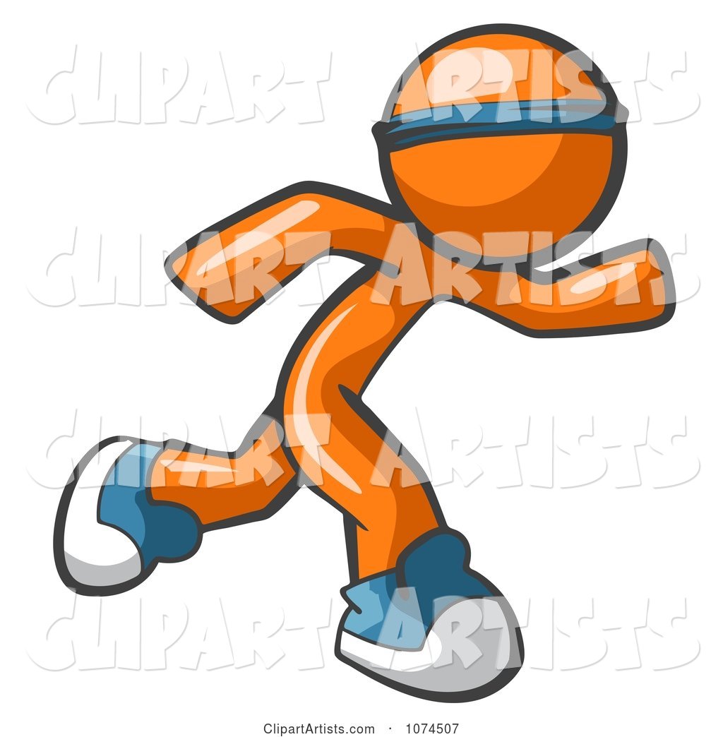 Orange Man Runner