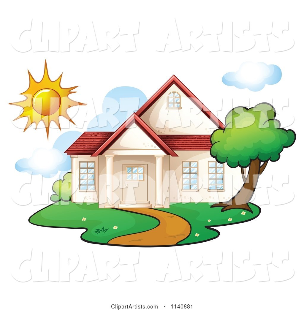 Residential Home on a Sunny Day 14
