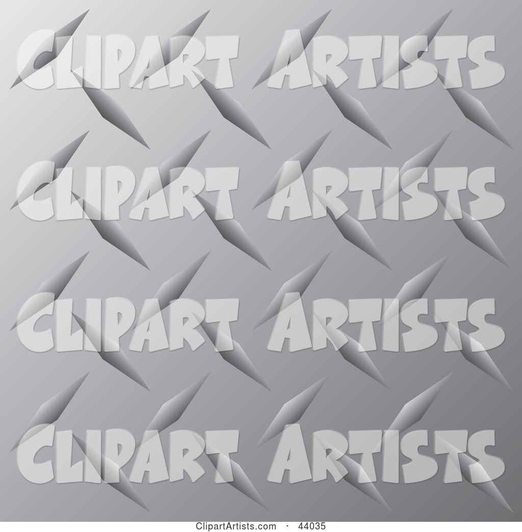 Shiny Silver Metal Plate Background