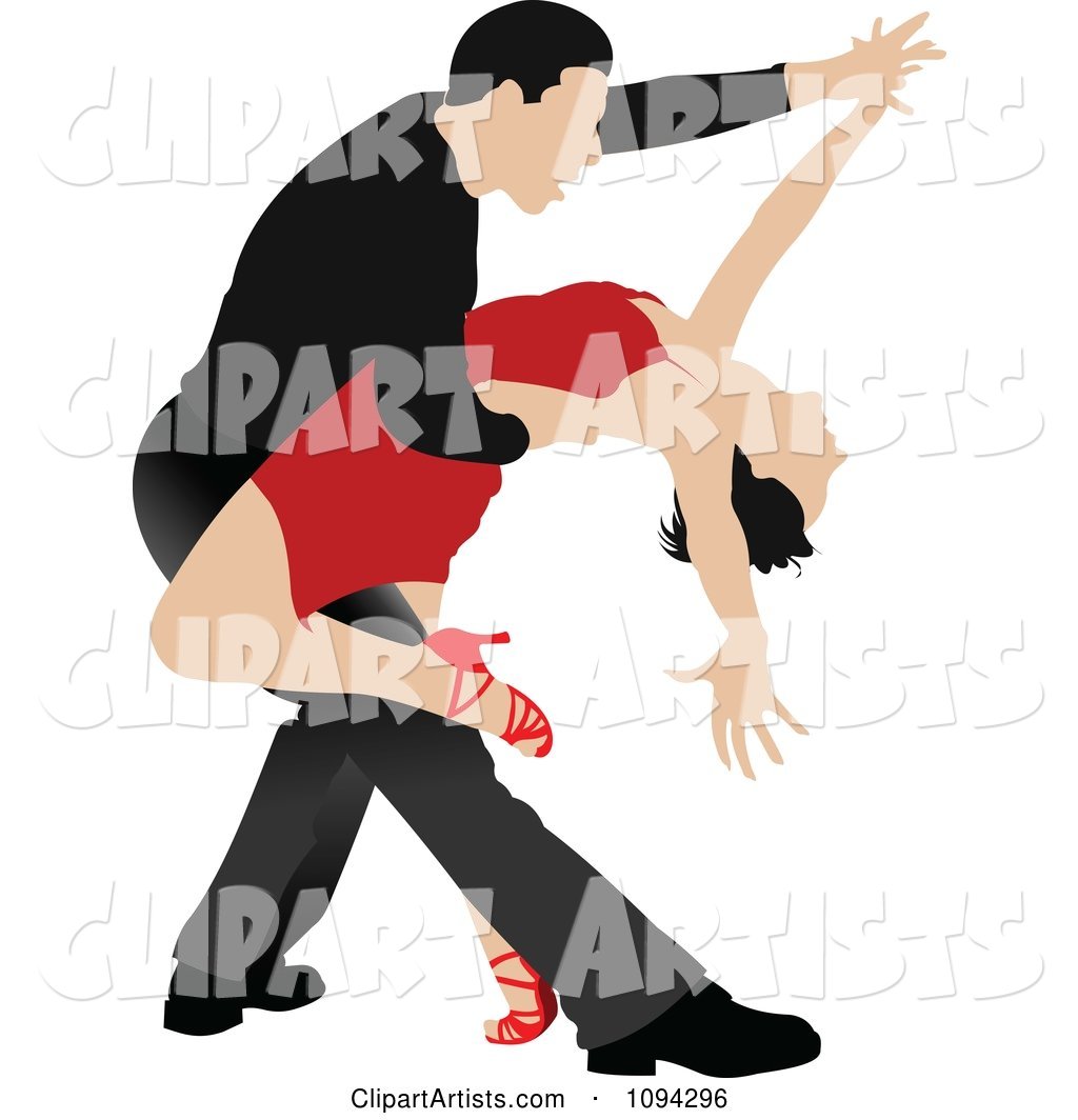 Tango Dancing Couple 1
