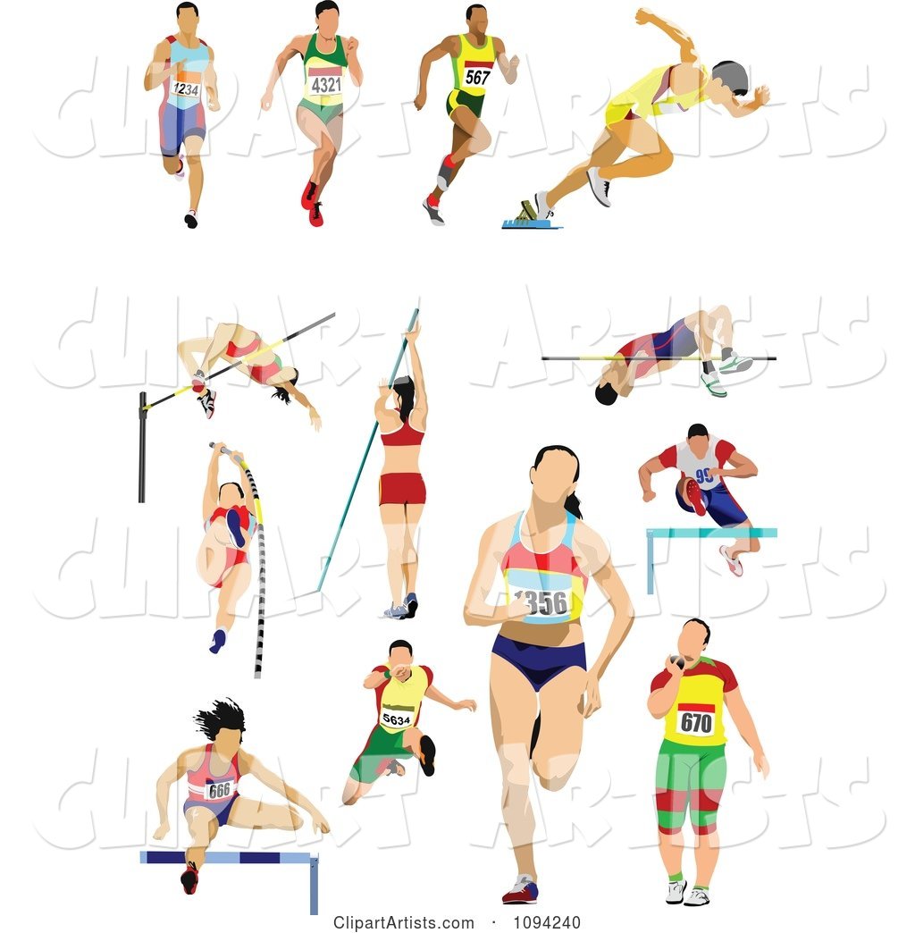 Track and Field Athletes