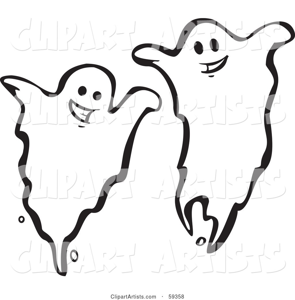 Two Haunting Ghosts