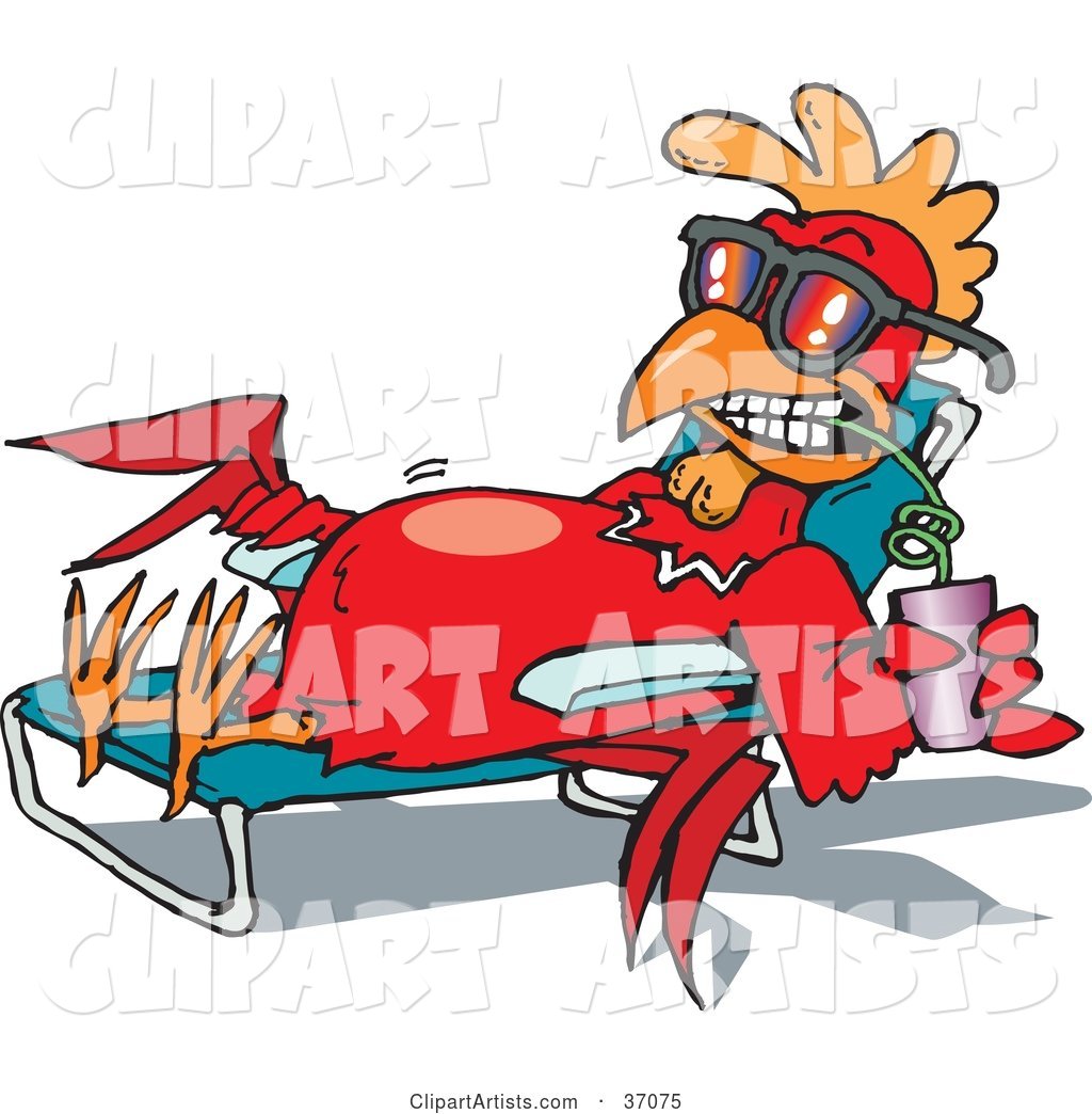 red rooster clipart - photo #50