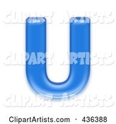 Blue Symbol; Capital Letter U
