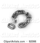 Chain with One Missing Link Outside of the Circle