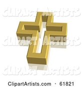 Gold Christian Cross