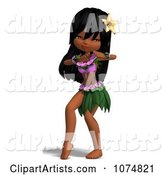 Hula Dancer Girl 3