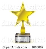 Golden Star Trophy Award