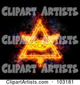 Blazing Eye of Providence Symbol