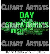 Collage of Words; St Patrick's Day - Version 3