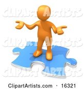 Confused Orange Person Holding Their Hands out Because They Aren't Sure What to Do About Seo and Link Exchanges to Market Their Site