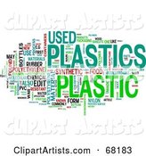 Plastic Word Collage - Version 4