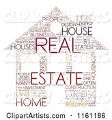 Real Estate House Word Collage