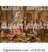 The Birth of Old Glory, Betsy Ross Flag