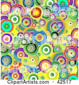 Vibrant Background of Colorful Circles