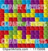 Background of Tetris Cubes