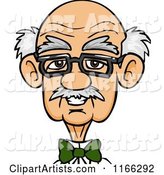 Bespectacled Old Man Avatar