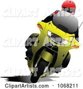 Biker on a Motorcycle 6