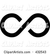 Black Infinity Symbol - 2