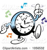 Clock Rocking to Music