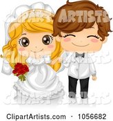 Cute Kid Wedding Couple