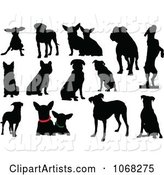 Dog Silhouettes 1