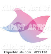 Gradient Dove Overlay Logo Icon