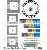 Greek Key Frames and Borders