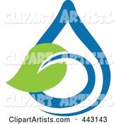 Green and Blue Ecology Logo Icon - 6