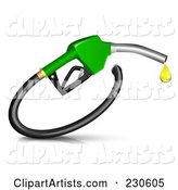 Green Fuel Nozzle with a Droplet