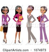 Group of Professional Multi Ethnic Businesswomen