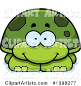 Happy Green Tortoise Turtle