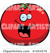 Happy Tomato Character