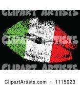 Italian Flag Kiss