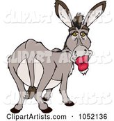 Kiss Ass Donkey with Puckered Lips