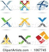 Letter X Logo Icons