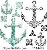 Nautical Celtic Anchors