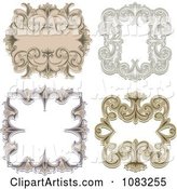 Ornate Vintage Frame Borders