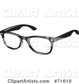 Pair of Black Spectacles
