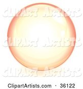 Pastel Pink Reflective Crystal Ball, Marble or Orb