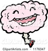 Pink Smiling Brain