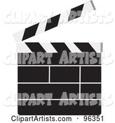 Plain Cinemar Clapper Board