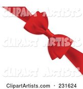 Red Ribbon Bow