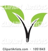 Seedling Plant Ecology Logo - 3