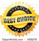 Shiny Golden Best Choice Guarantee Seal