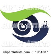 Snail and Leaf Logo